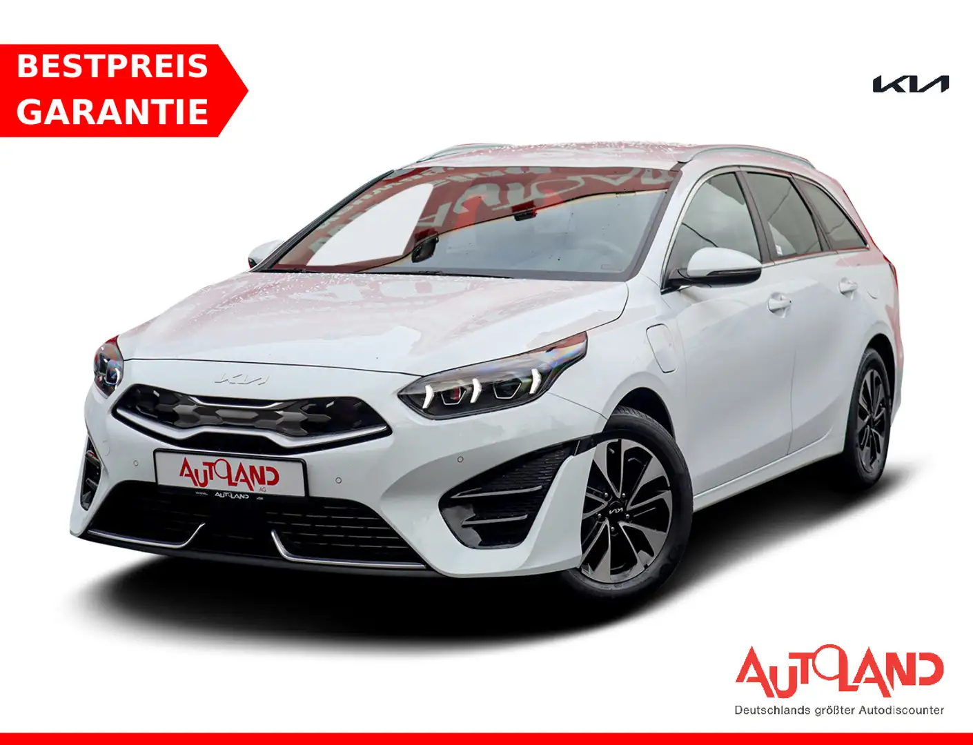 Kia Ceed SW / cee'd SW Ceed SW 1.6 Plug-in Hybrid Spirit LED Navi ACC Weiß - 1