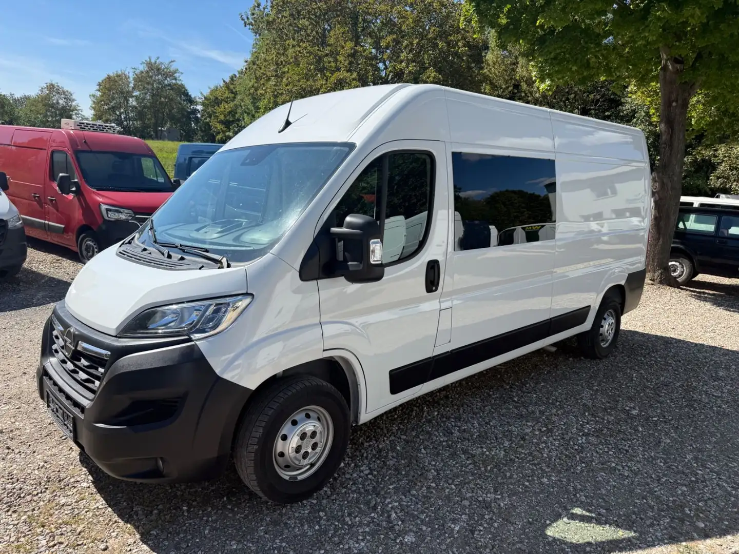 Opel Movano Doka Mixto L3H2 3,5t 6-Sitzer Weiß - 1