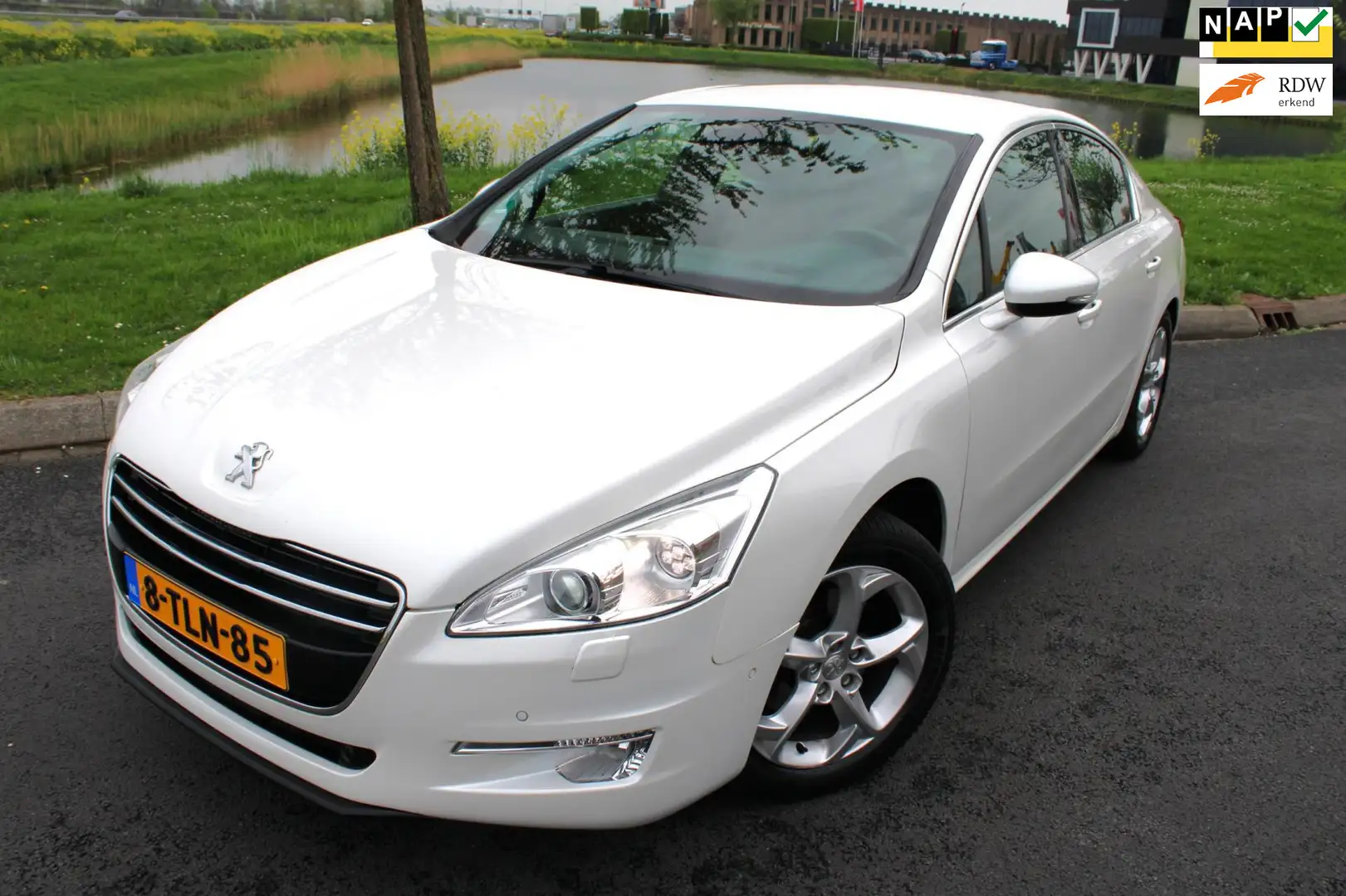 Peugeot 508 1.6 THP Active ,Navigatie, Climate control, Ledere Wit - 1