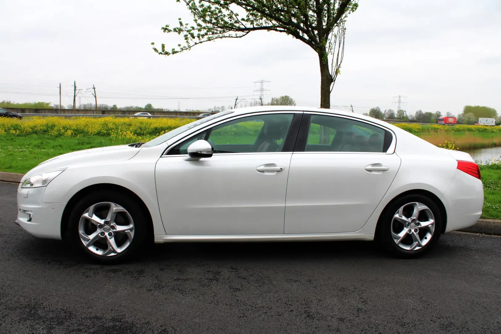 Peugeot 508 1.6 THP Active ,Navigatie, Climate control, Ledere Wit - 2