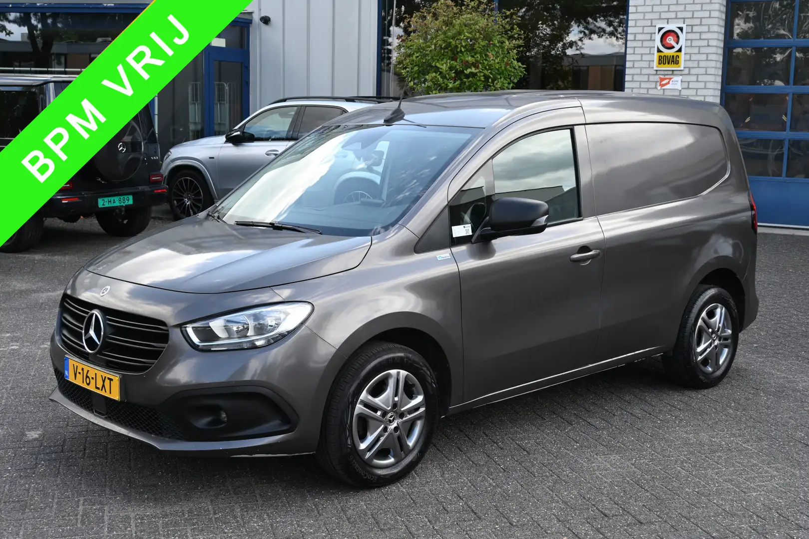 Mercedes-Benz Citan 110 CDI L1 3 Zitplaatsen, Navigatie, Camera, Apple Gris - 1