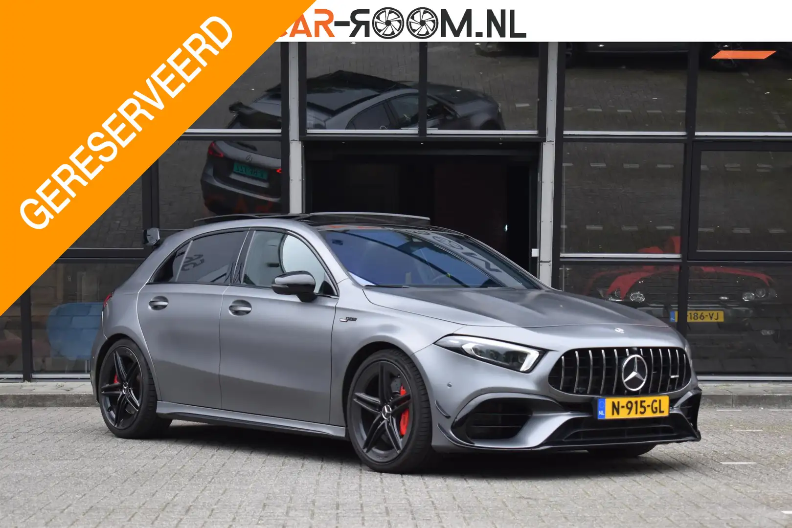 Mercedes-Benz A 45 AMG A45 S 4MATIC+ Premium Plus Pano Keyless Gris - 1