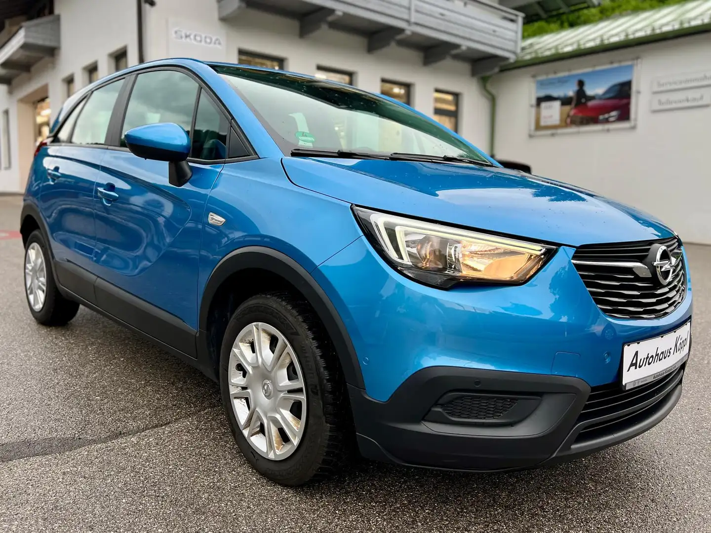 Opel Crossland 1.2 Edition AHK Klima PDC RFK Blau - 2