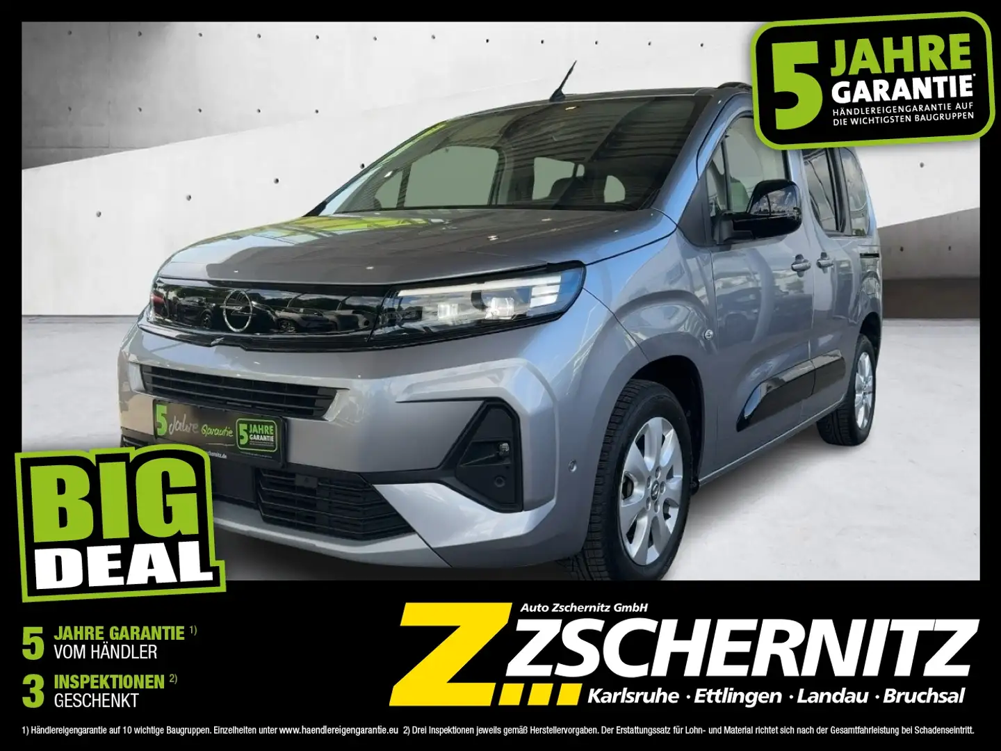 Opel Combo Life E 1.5 D  GS Šedá - 1