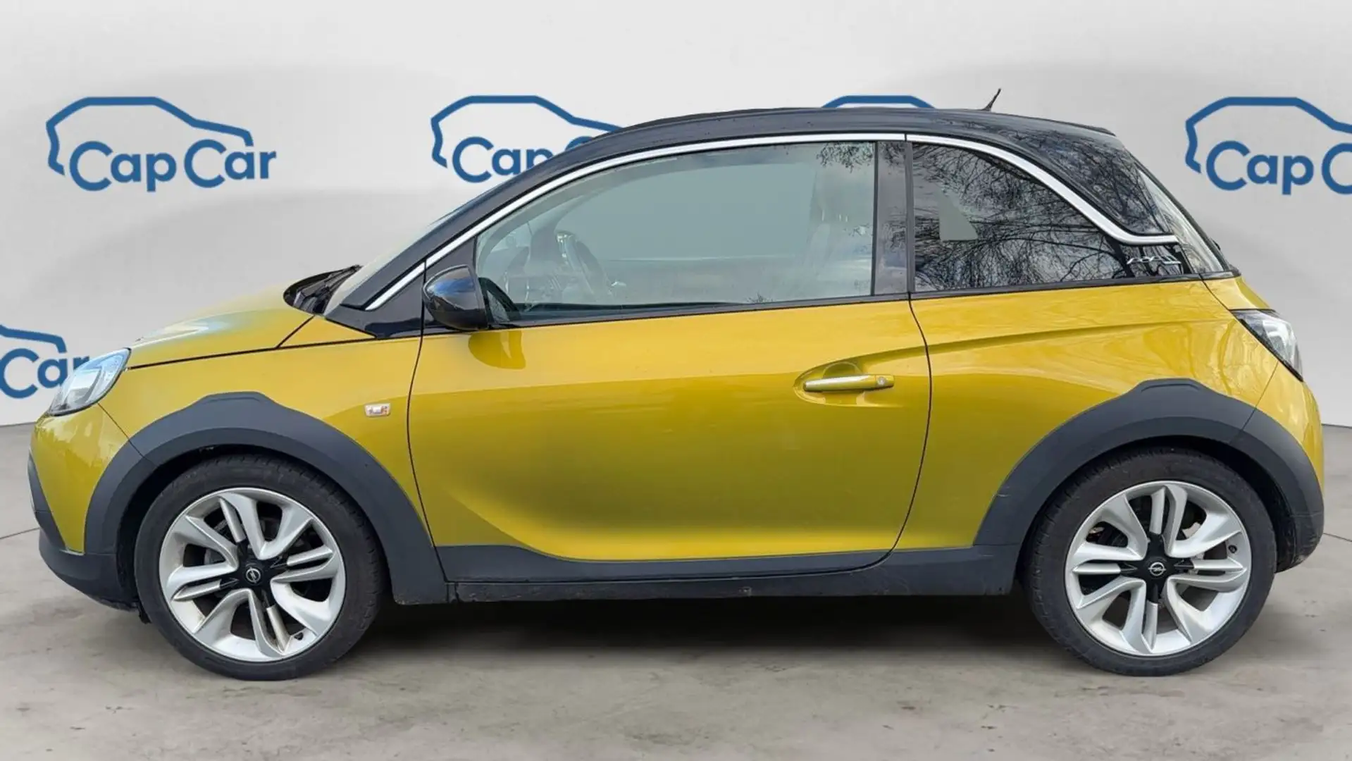 Opel Adam 1.4 Twinport 87 Rocks Swingtop Jaune - 2