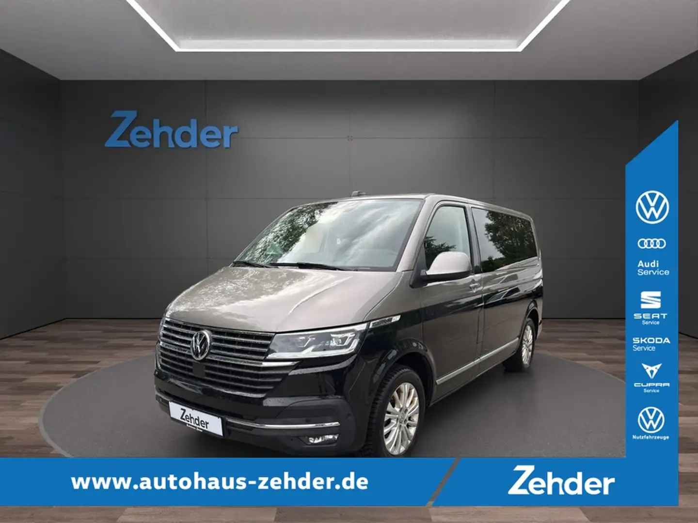 Volkswagen T6 Multivan 6.1 2.0 TDI SCR DSG Generation Six AHK, ACC, Na... Бежевий - 1
