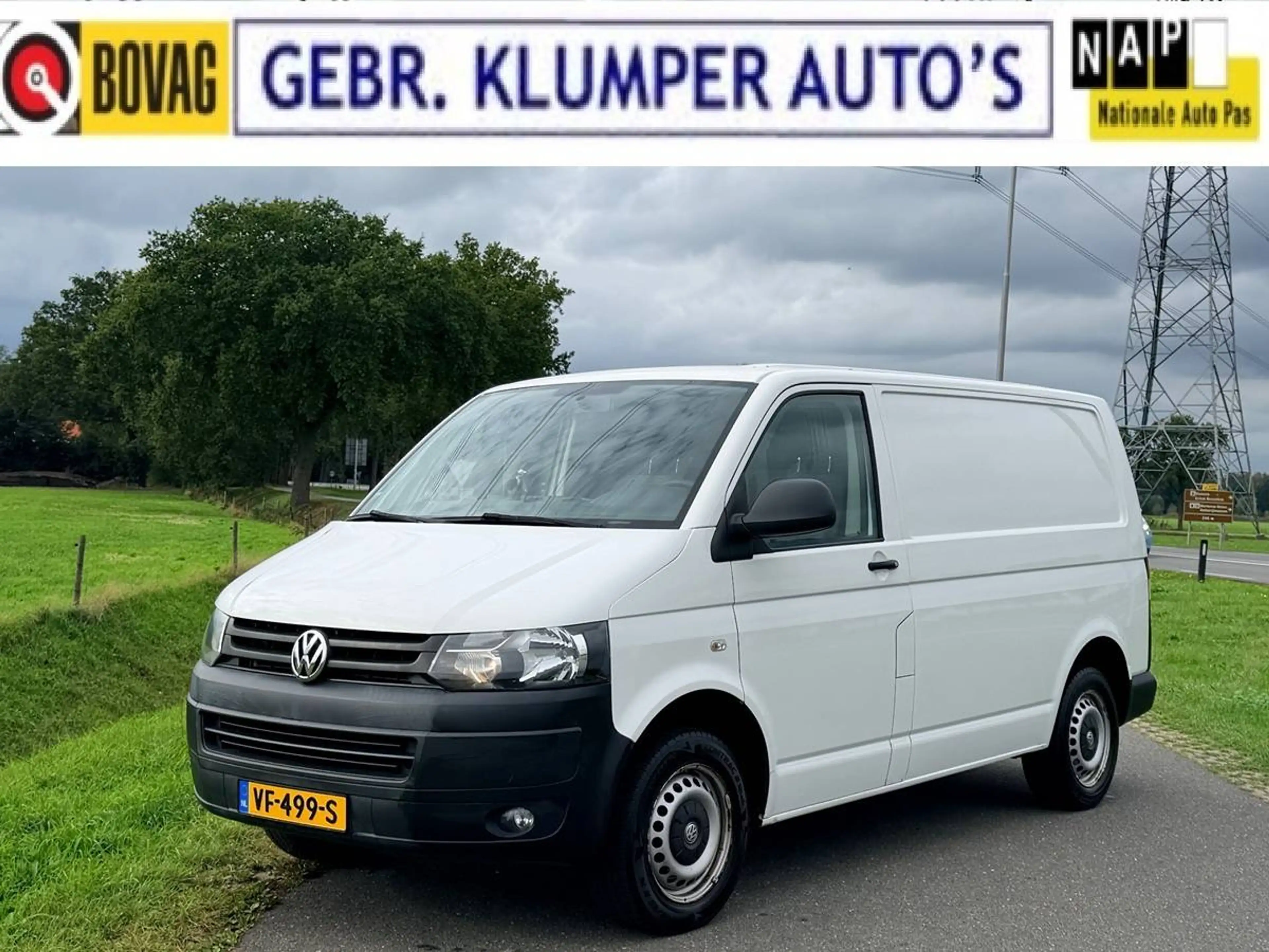 Volkswagen Transporter 2.0 TDI L1H1 T800Ba., Airco, Trekhaak, Cruise, Navi, El. Ramen, CV, Weinig km