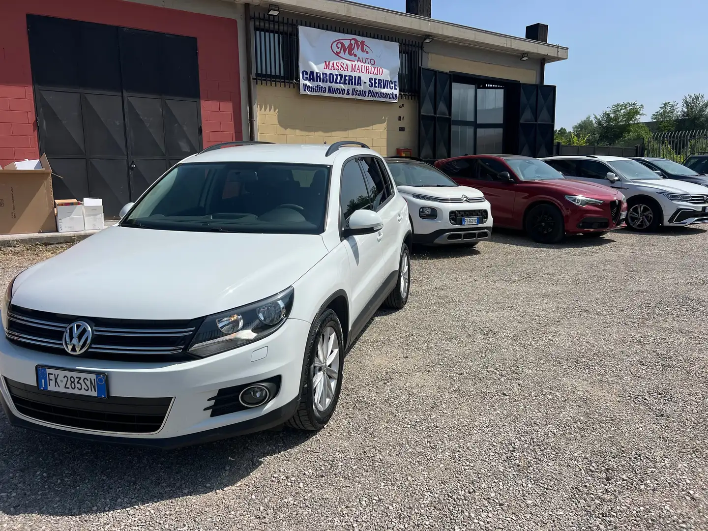 Volkswagen Tiguan 2.0 tdi bm Sport Bianco - 1