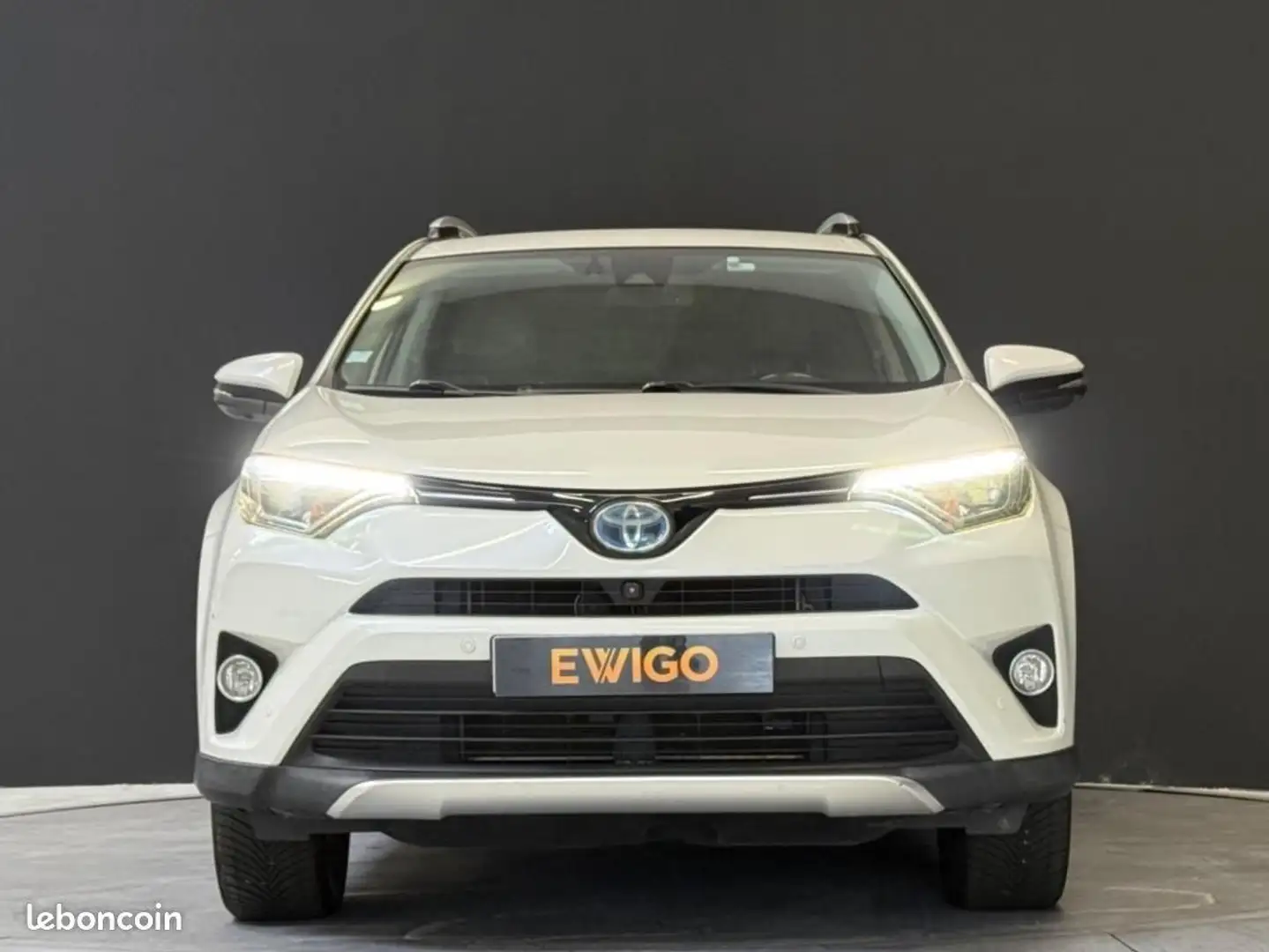 Toyota RAV 4 LOUNGE 2.5 197CH FULL-HYBRID BVA Blanc - 2