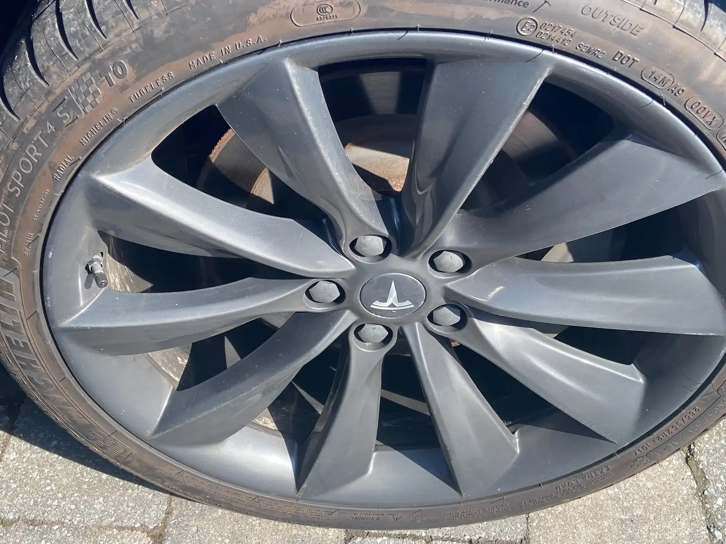 Tesla Model S Model S 100D Allradantrieb Bleu - 2