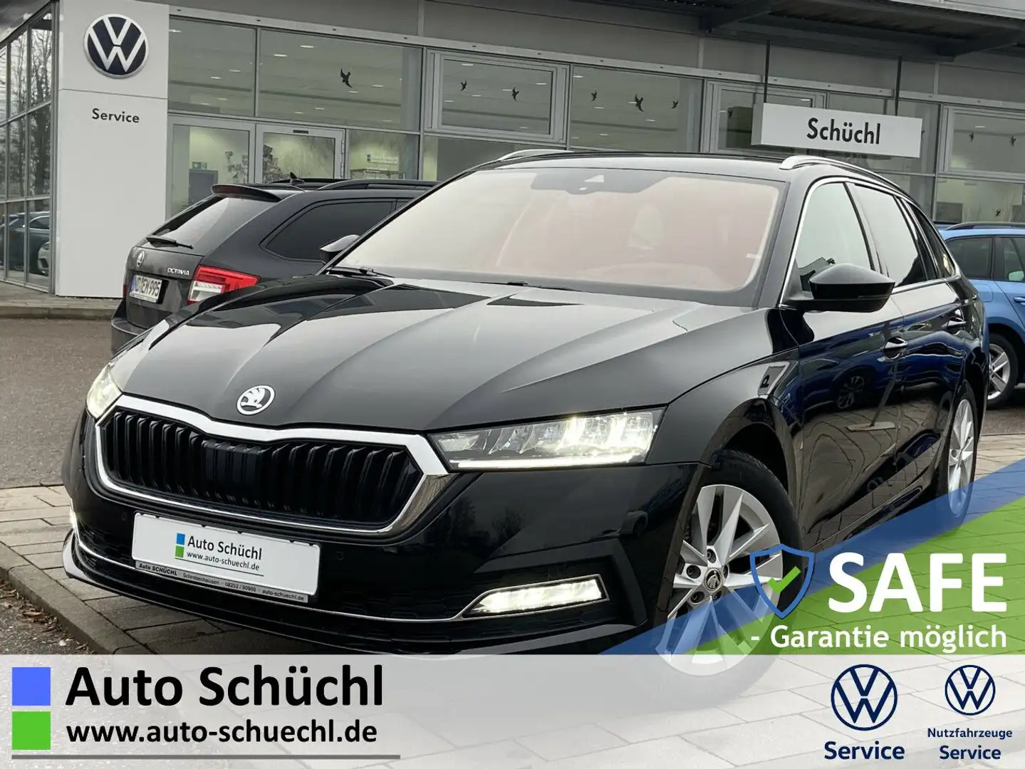 Skoda Octavia Combi 1.5 TSI Style NAVI-COLUMBUS+LED+HE Schwarz - 1