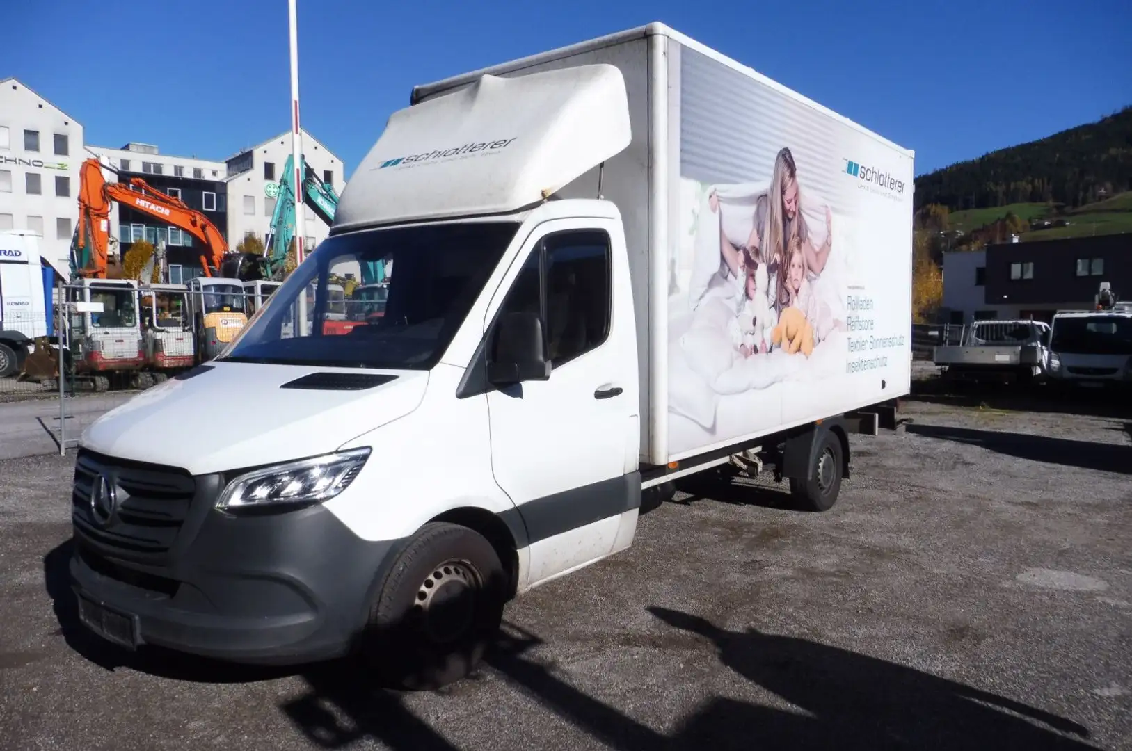 Mercedes-Benz Sprinter III Pritsche-Kofer 319 CDI RWD L3 Weiß - 1