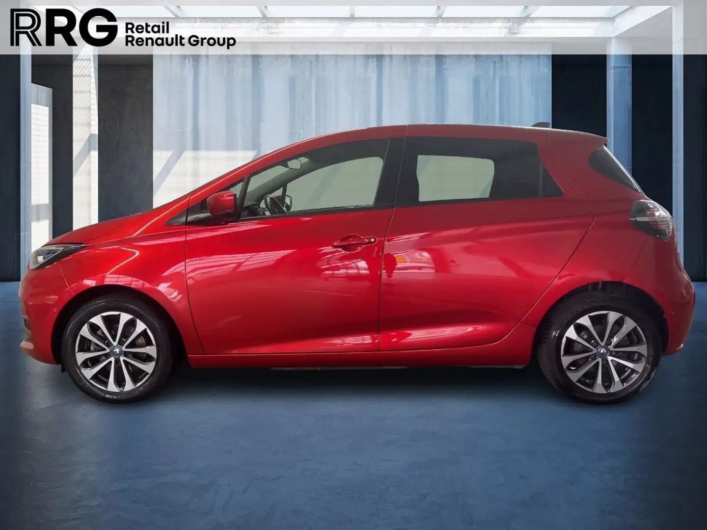 Renault ZOE Intens R135 Z.E. 50 (Miet-Batterie) CCS Rood - 2