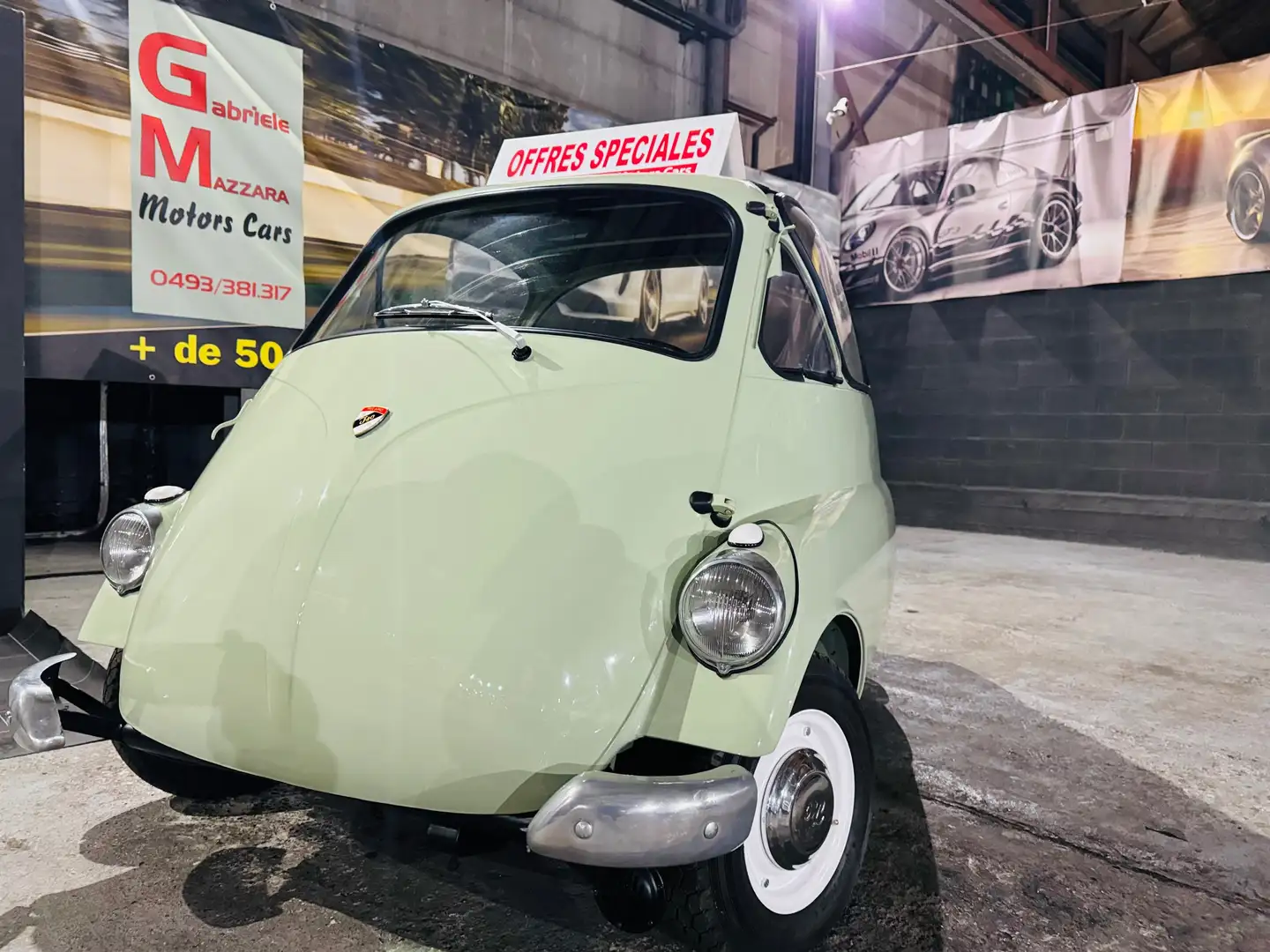 Iso Rivolta ISO isetta Milan 1 propriétaire vehicule belge! Groen - 1