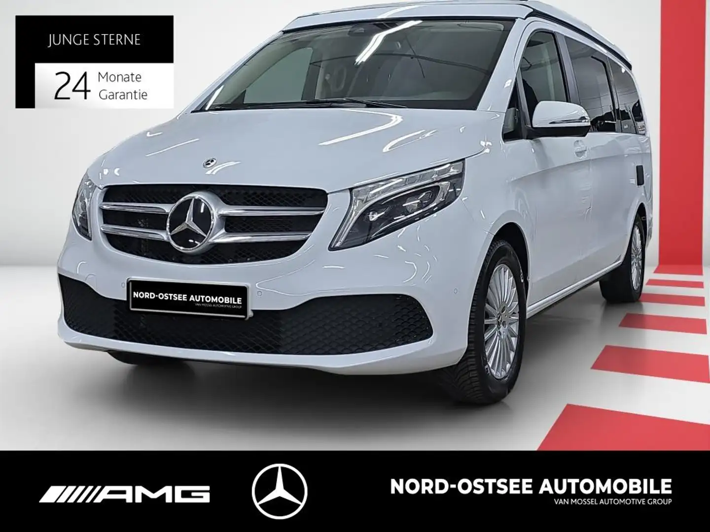 Mercedes-Benz Marco Polo V 250 4M AHK 2,5t LED KAMERA Blanc - 1