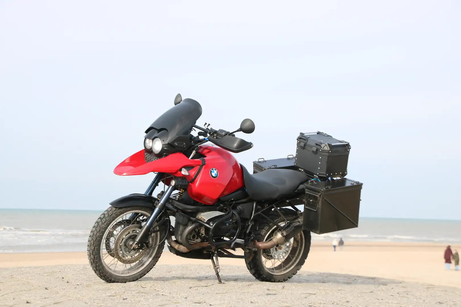 BMW R 1150 GS Unieke Rode BMW R1150GS Stoere Allroad met Akrapovic & Hyperpro Rojo - 2