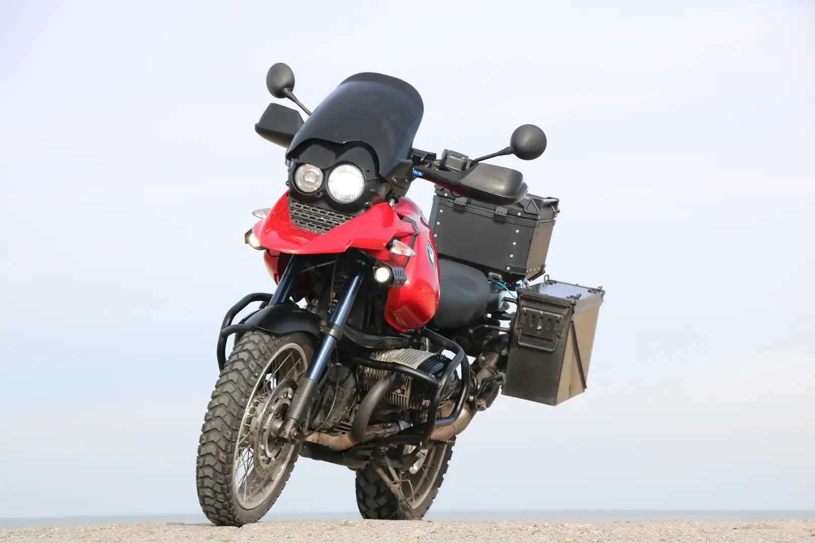 BMW R 1150 GS Unieke Rode BMW R1150GS Stoere Allroad met Akrapovic & Hyperpro Rojo - 1