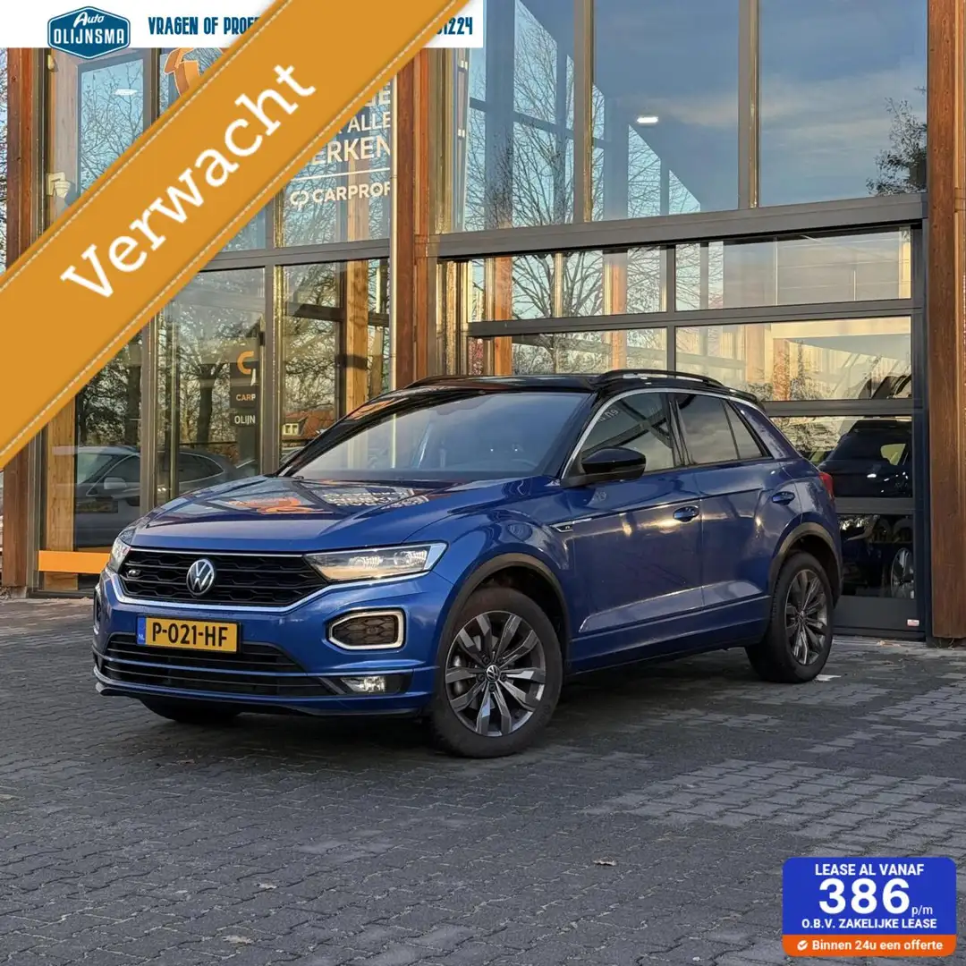 Volkswagen T-Roc 1.5 TSI R-Line|Camera|Stuur-Stoelverwarming| Blau - 1