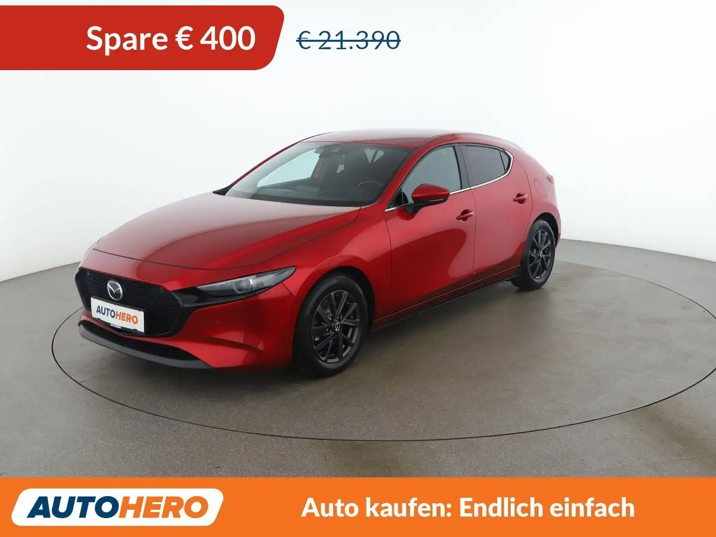Mazda 3 2.0 Skyactiv-G Mild-Hybrid Rot - 1