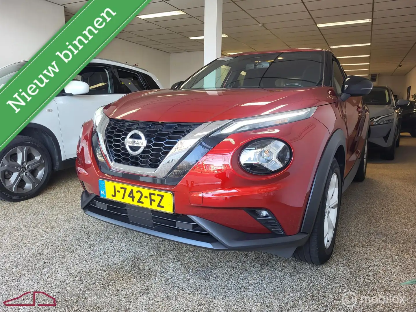 Nissan Juke 1.0 DIG-T N-Connecta *NL, Android NAVI, 1e EIG, RI Rot - 1
