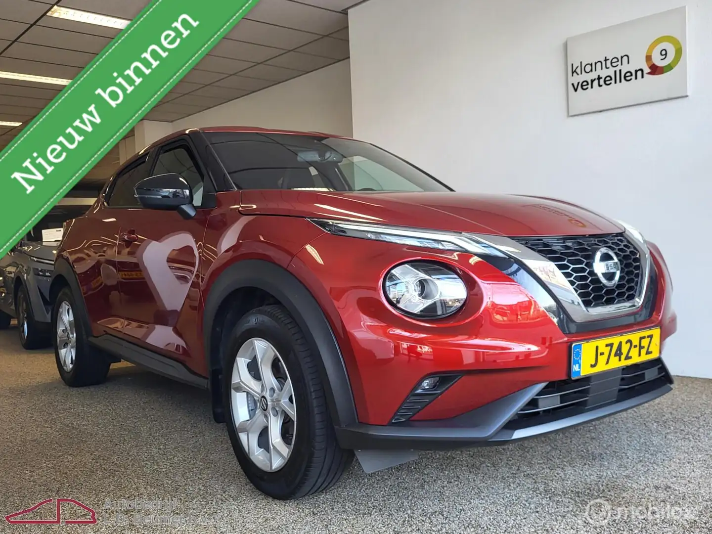 Nissan Juke 1.0 DIG-T N-Connecta *NL, Android NAVI, 1e EIG, RI Rot - 2