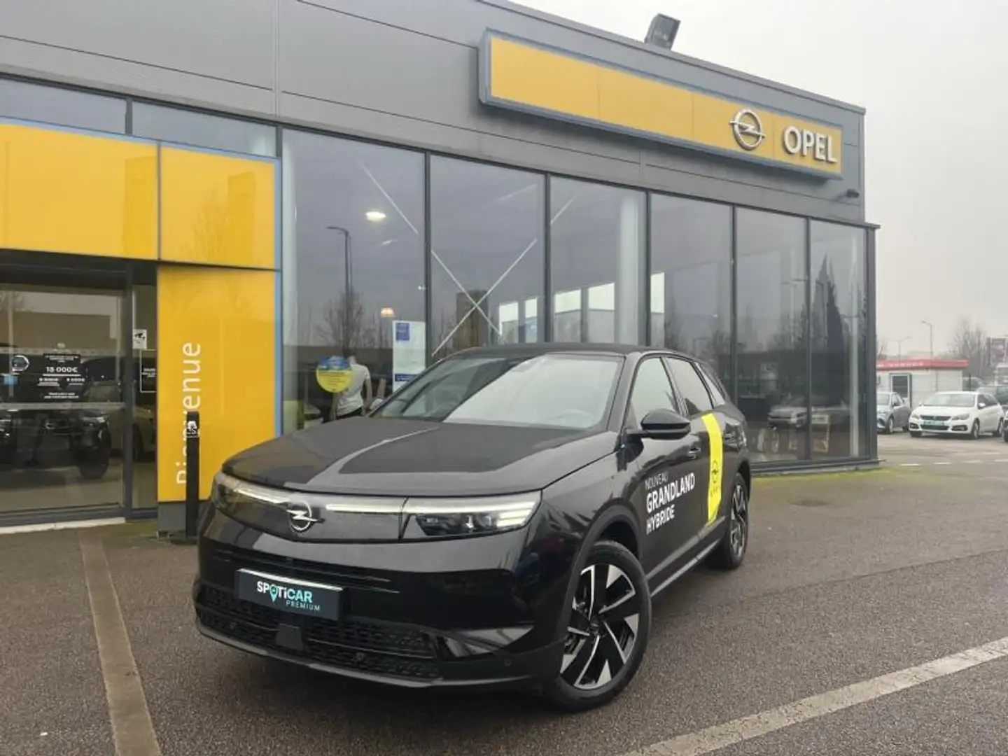 Opel Grandland 1.2 Turbo Hybrid 136ch GS e-DCT6 Noir - 1