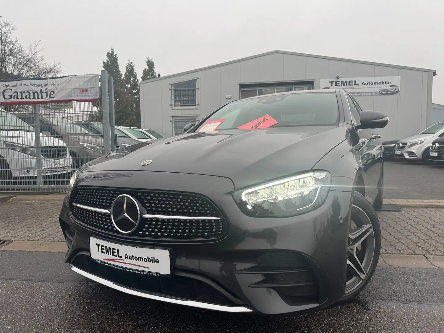 Mercedes-Benz E 300 de 4M*AMG*WIDESCREEN*LEDER NAPPA*BURME*HUD Gris - 1