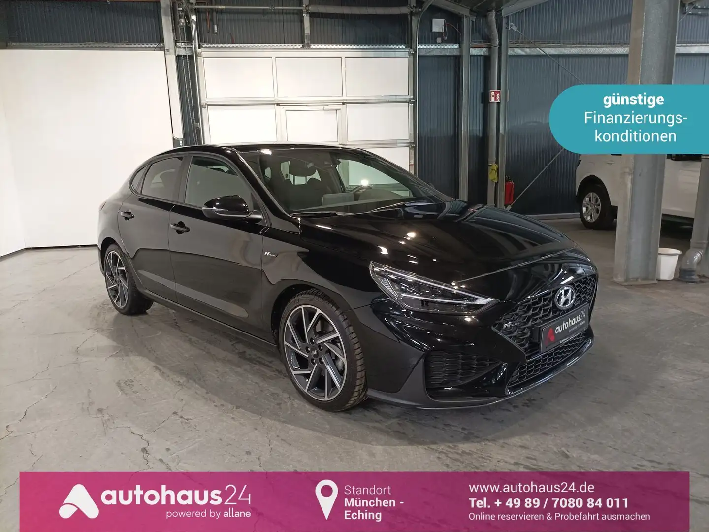 Hyundai i30 Fastback 1.5 T-GDI  N-Line|LED|Navi|PDC|SHZ Black - 1