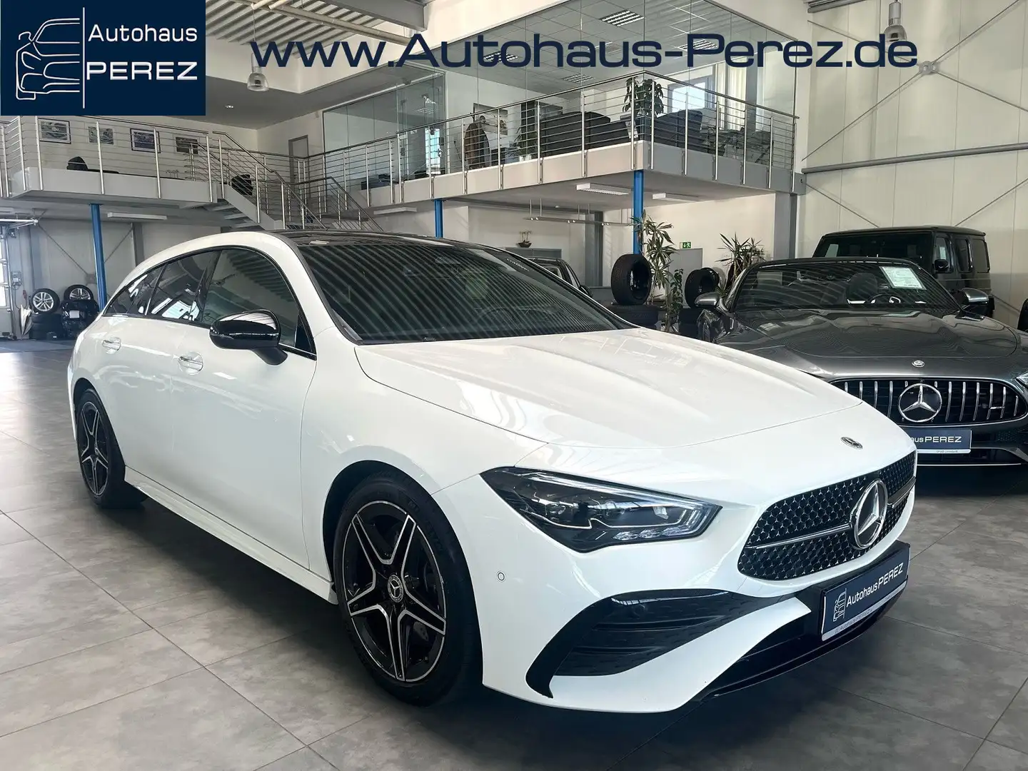 Mercedes-Benz CLA 250 4M AMG NIGHT PREMIUM-PANO Blanc - 1