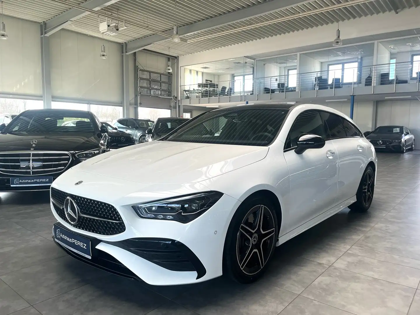 Mercedes-Benz CLA 250 4M AMG NIGHT PREMIUM-PANO Blanc - 2