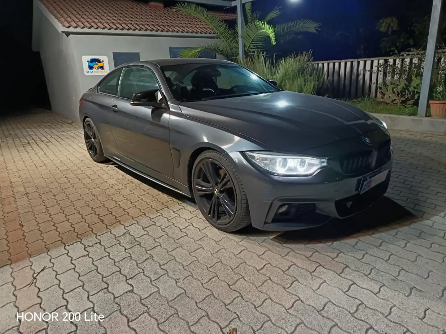 BMW 428 i Coupé  X-drive Msport Gris - 1