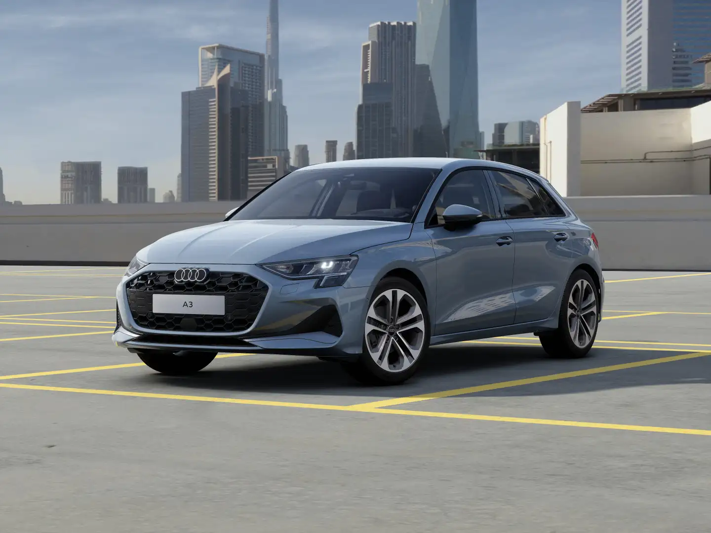 Audi A3 35 TDI advanced S tronic Navi DAB V Grijs - 1