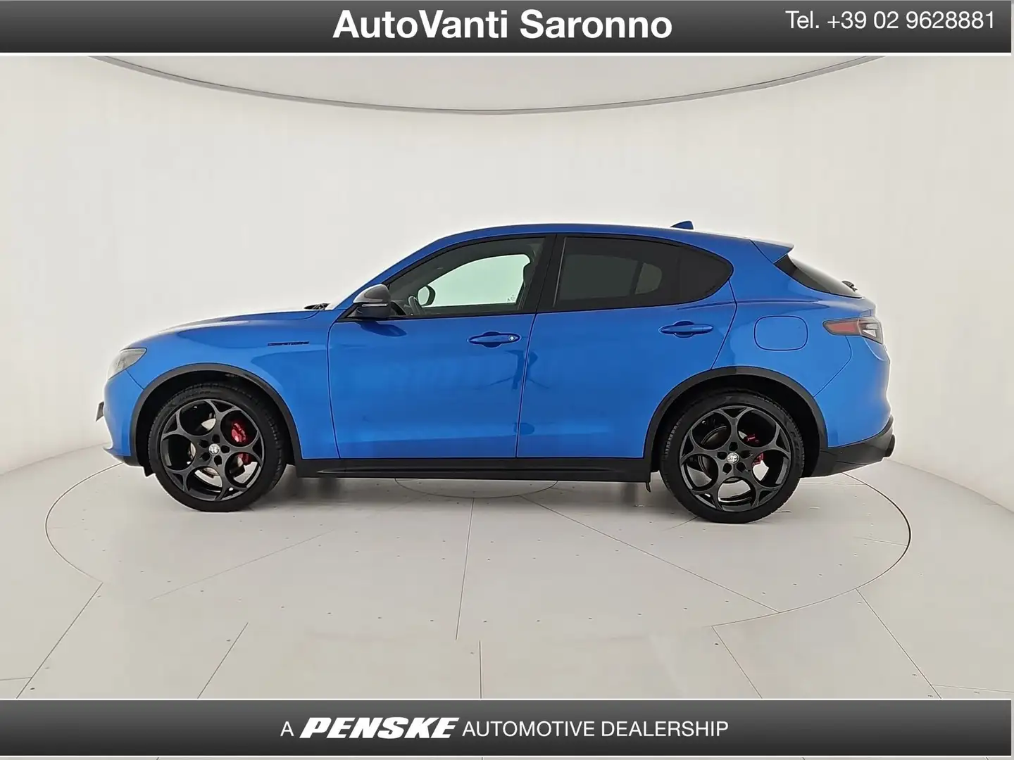 Alfa Romeo Stelvio Stelvio 2.2 Turbodiesel 210 CV AT8 Q4 Competizione Blu/Azzurro - 2