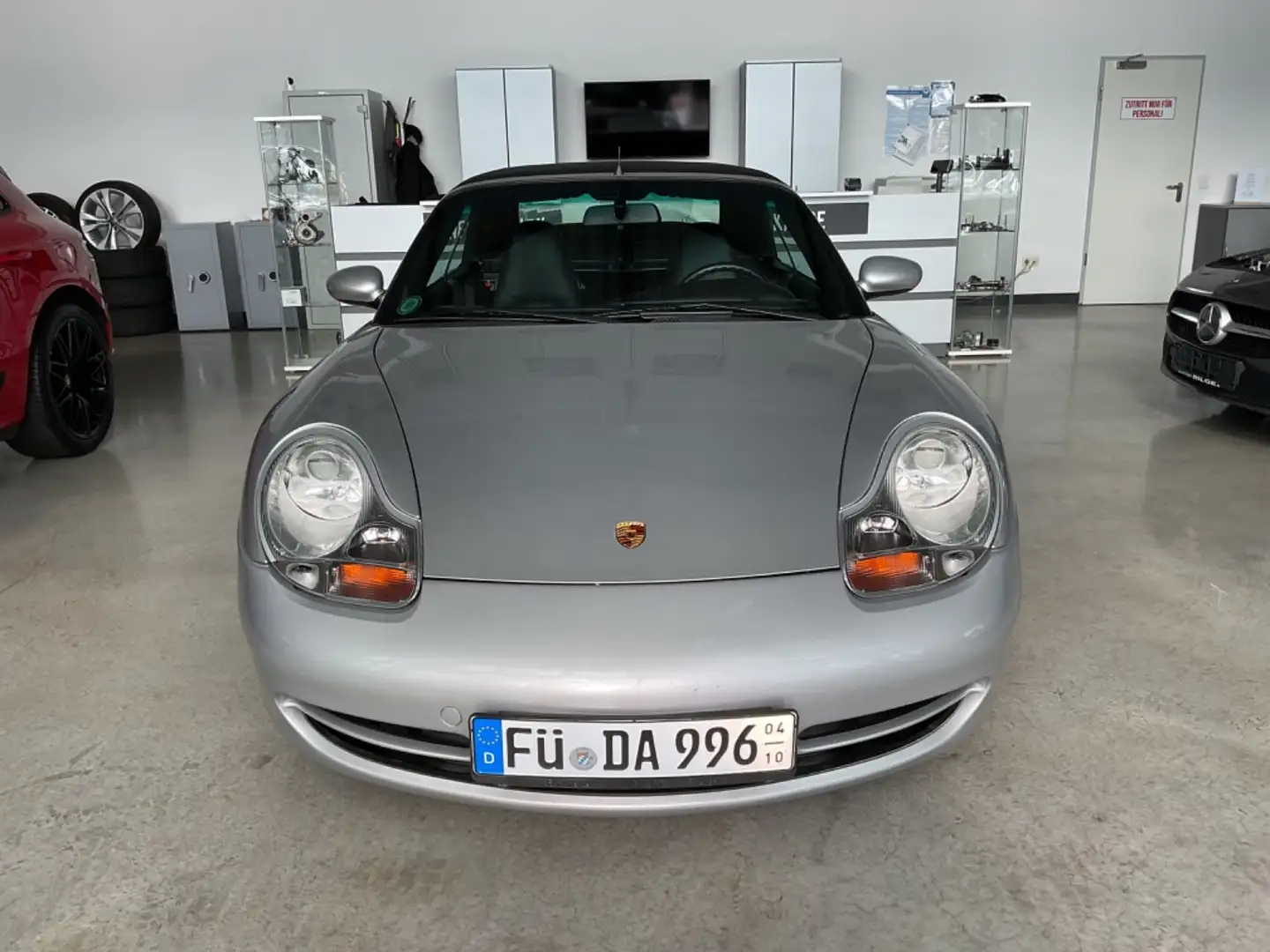 Porsche 996 Carrera Cabriolet*Leder*Navi*Xenon Argintiu - 2
