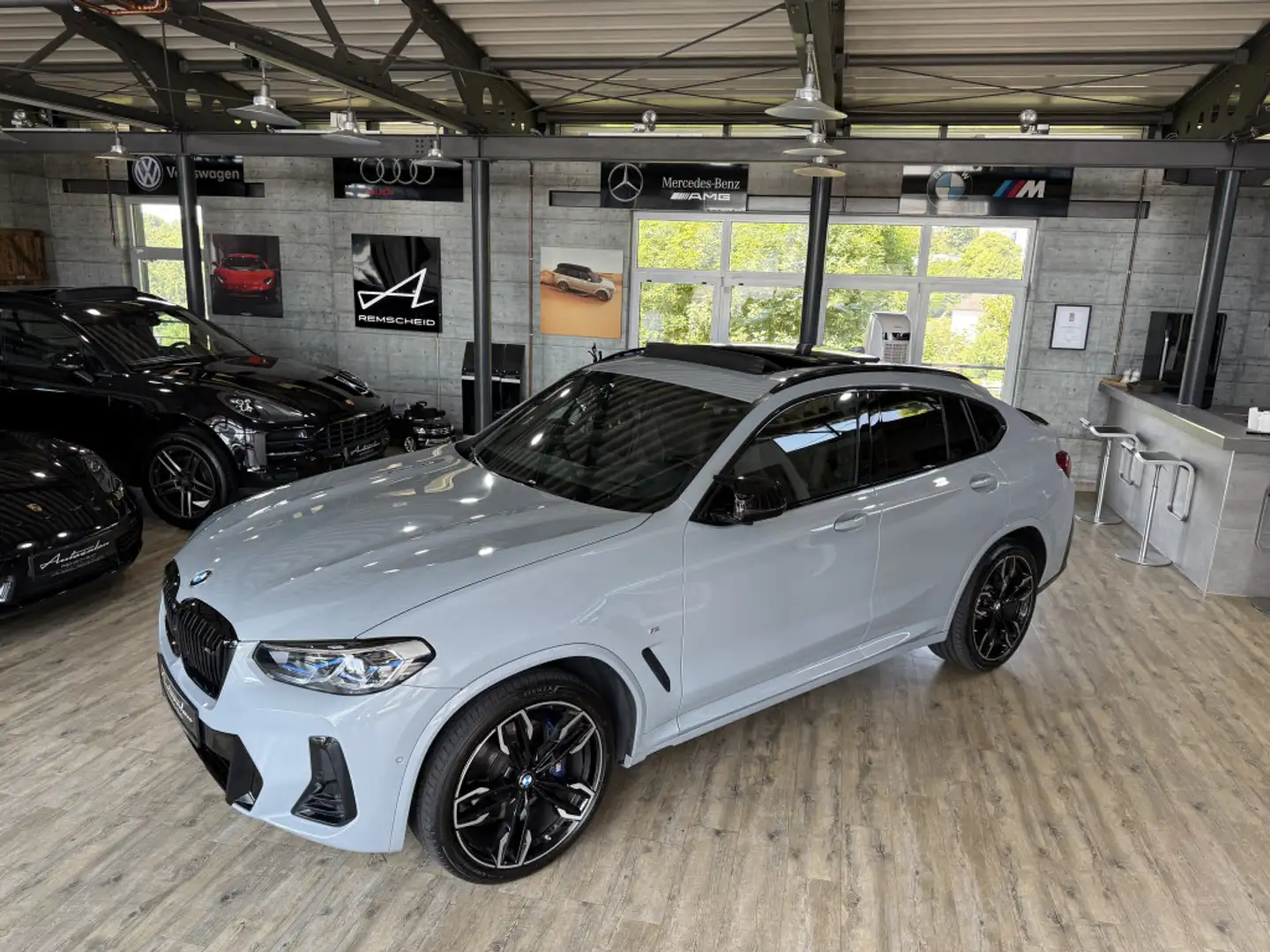 BMW X4 M d xDrive*PANO*360°KAM*ACC*LASER*HUD*LEDER Gris - 2