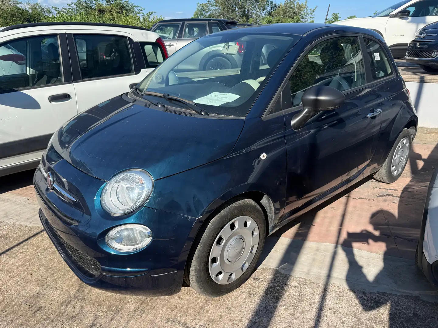 Fiat 500 1.0 70CV IBRIDO CULT Bleu - 1
