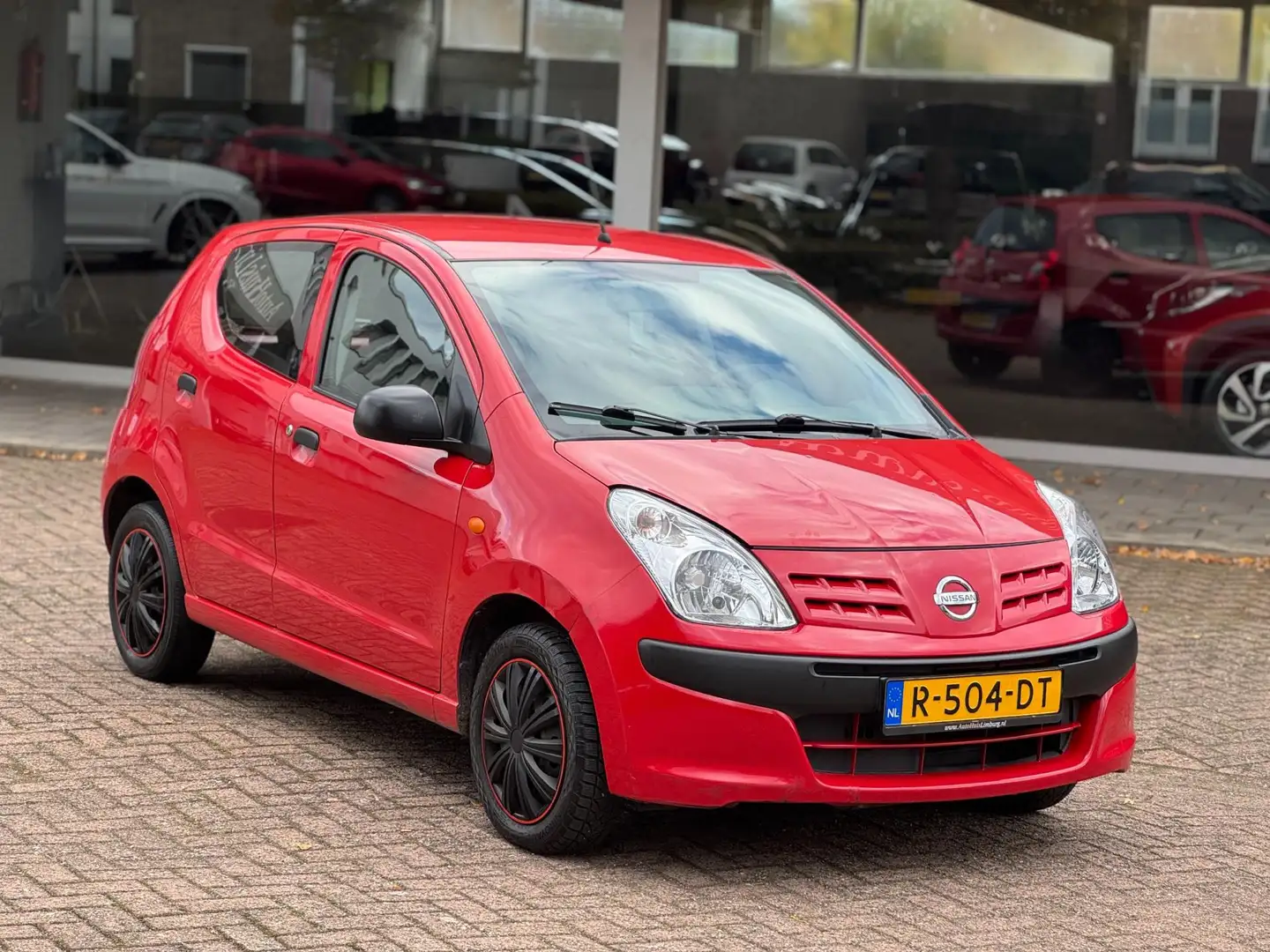 Nissan Pixo 1.0 Acenta|Nieuwe koppeling ! En zojuist beurt geh Rood - 1