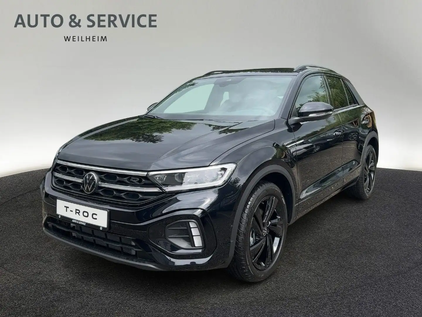 Volkswagen T-Roc R-Line 1.5 l TSI OPF DSG Schwarz - 1