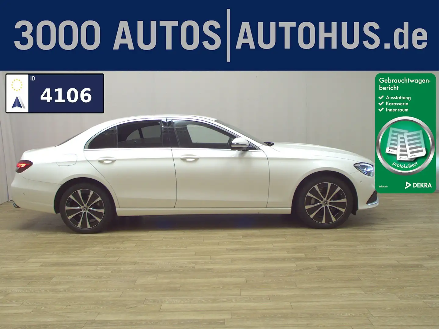 Mercedes-Benz E 300 e Avantgarde Navi LED Widescreen RFK Weiß - 1