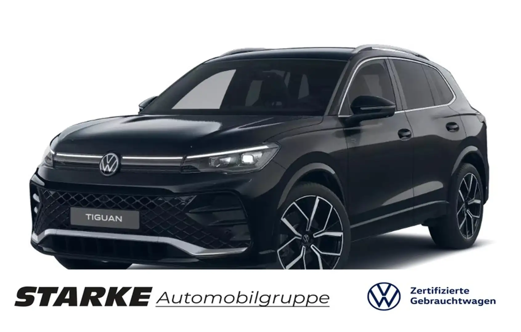 Volkswagen Tiguan 2.0 TDI DSG 4MOTION R-Line Schwarz - 1
