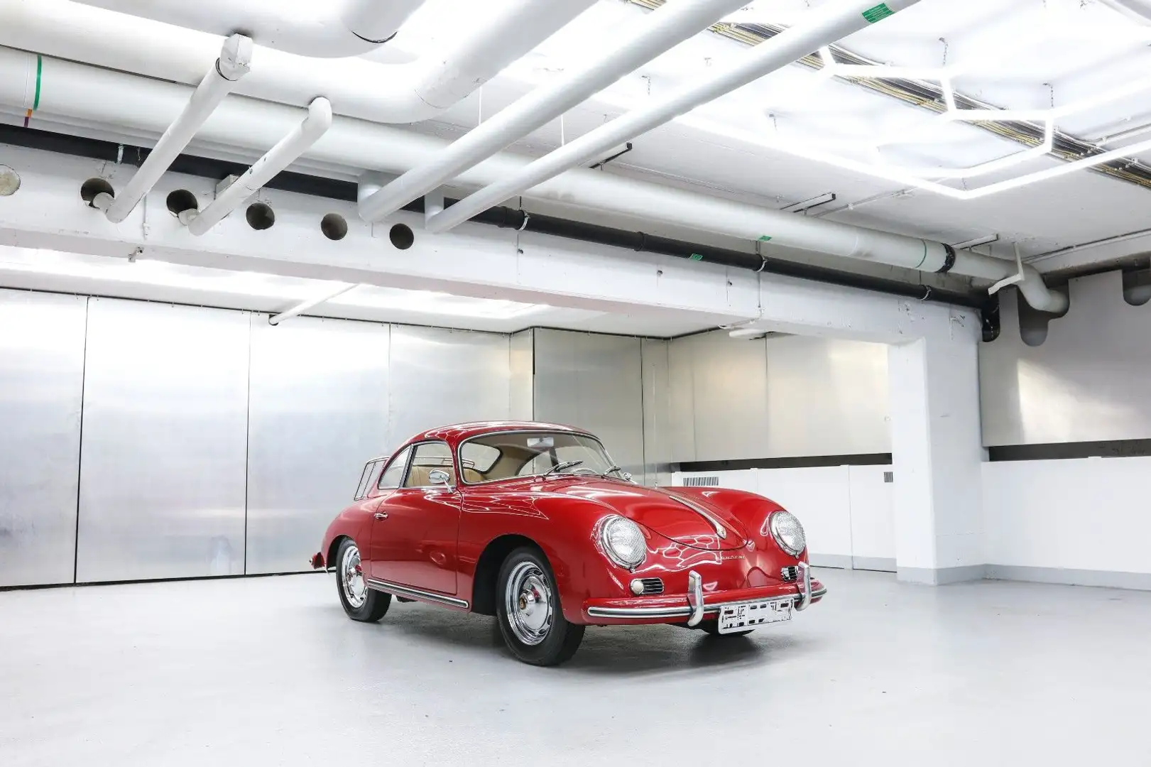 Porsche 356 A 1600 Coupe Bestzustand restauriert Червоний - 1