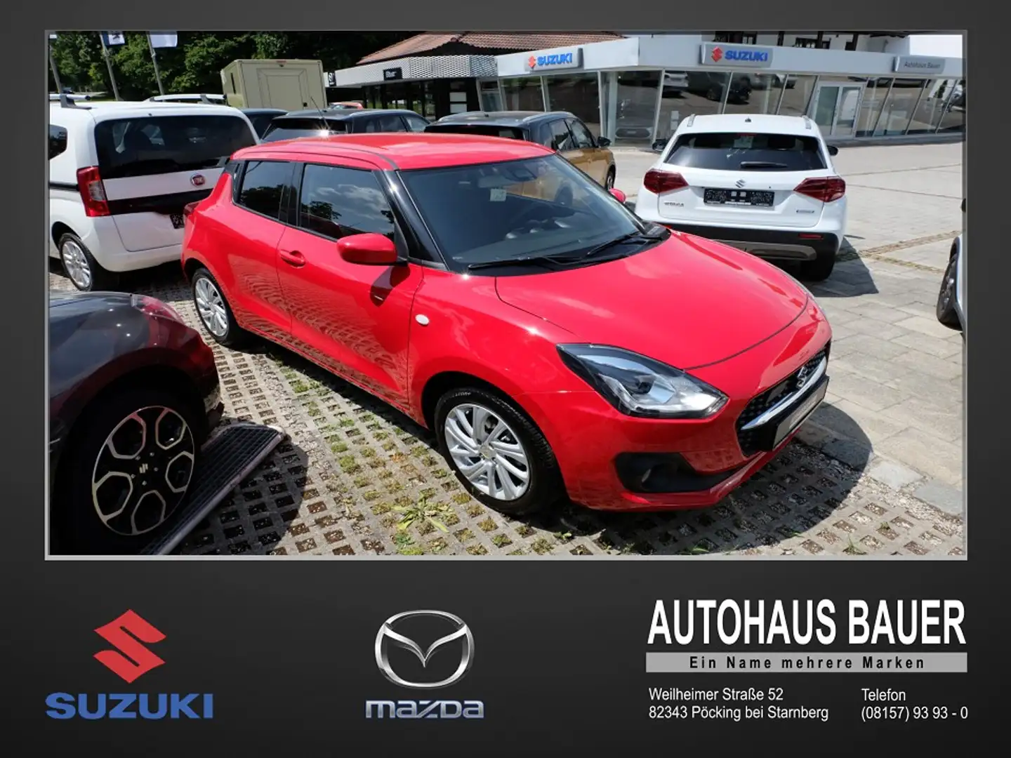 Suzuki Swift 1.2 5D CVT COMFORT HYBRID AUTOMATIK Rot - 1