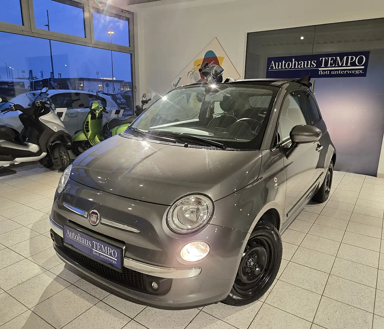 Fiat 500C 0,9 TwinAir Turbo Lounge Grau - 1