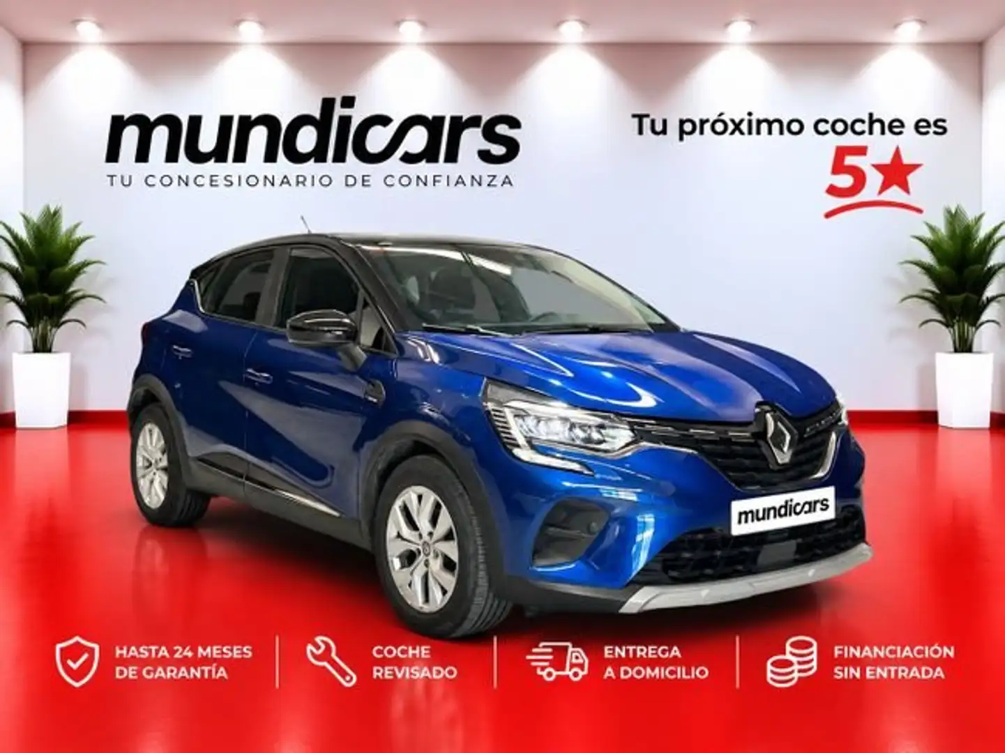 Renault Captur 1.0 TCe Intens Azul - 1