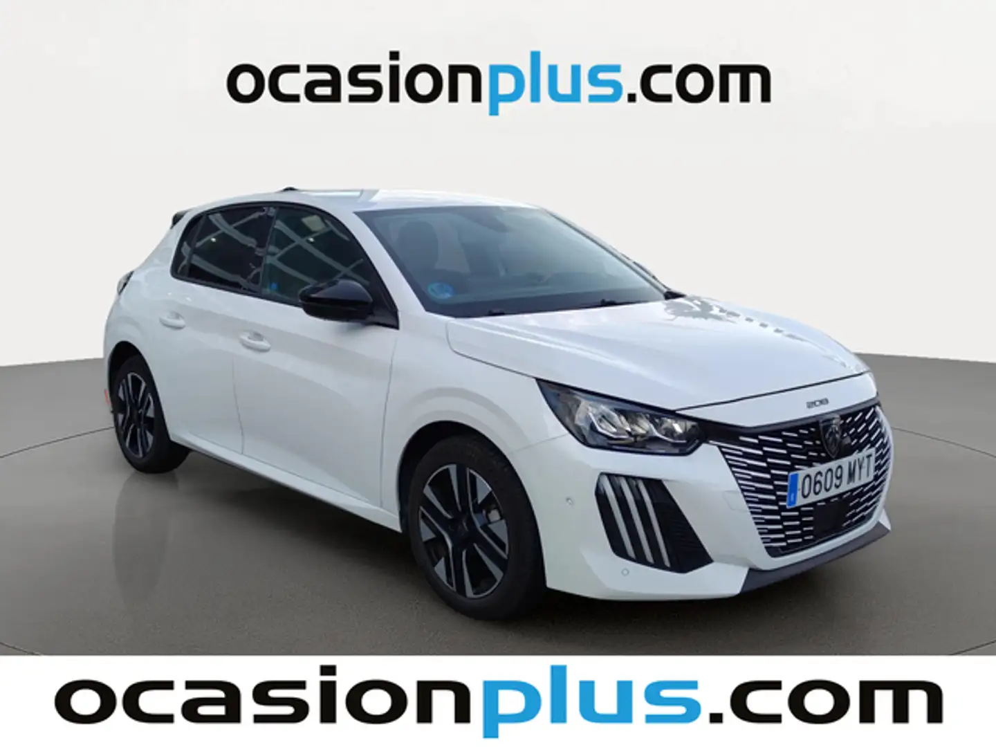 Peugeot 208 1.2 Hybrid Allure e-DCS6 100 Blanc - 2