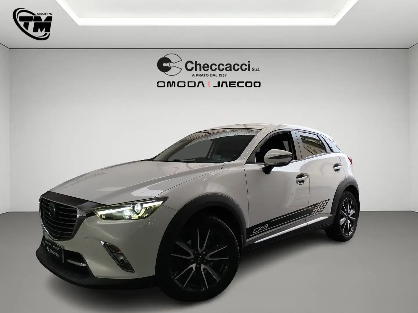 Mazda CX-3 1.5d Exceed 2wd 105cv my17 NEOPATENTATI Weiß - 1