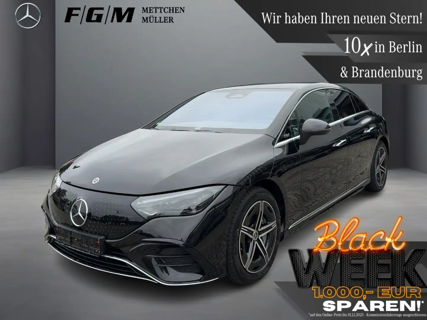 Mercedes-Benz EQE 300 AMG-Line Burm|DigiLight|Sitzhz|Kam Noir - 1