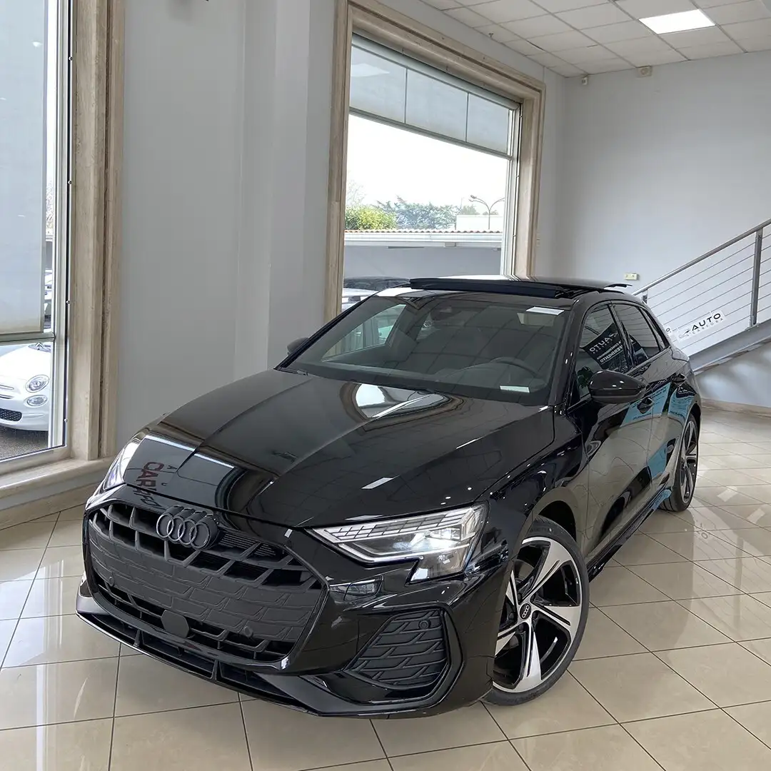 Audi A3 SPB 35 TDI Identity Black km0 2025|tetto R19" red Czarny - 2