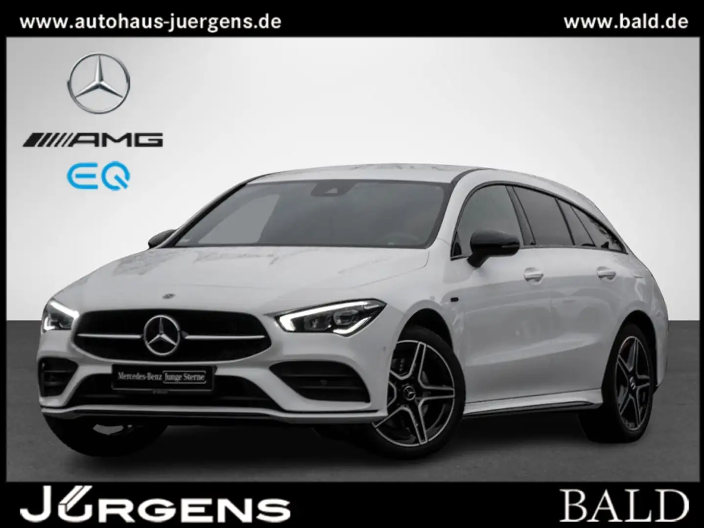 Mercedes-Benz CLA 250 e Shooting Brake AMG-Sport+Night+Cam+LED Blanc - 2