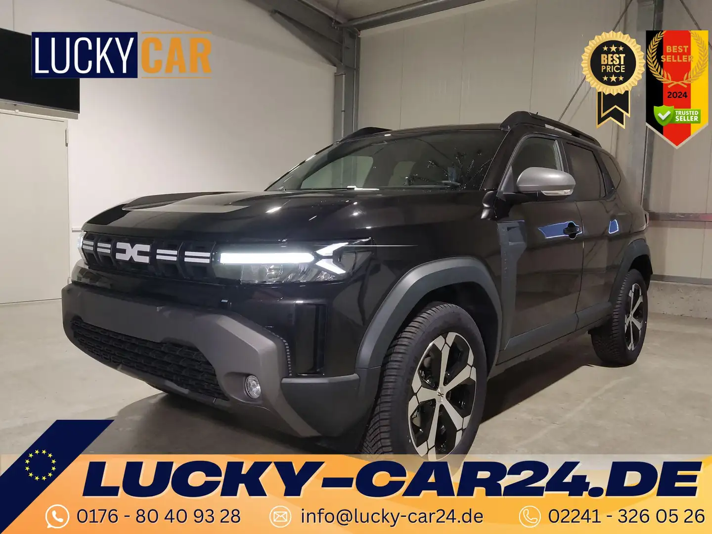 Dacia Duster Journey 1.2 TCe 130 Mild-Hybrid 4x4 Navi-Androi... Schwarz - 1